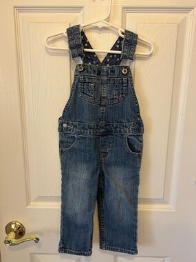 Classic Denim Kids Overalls - Blue